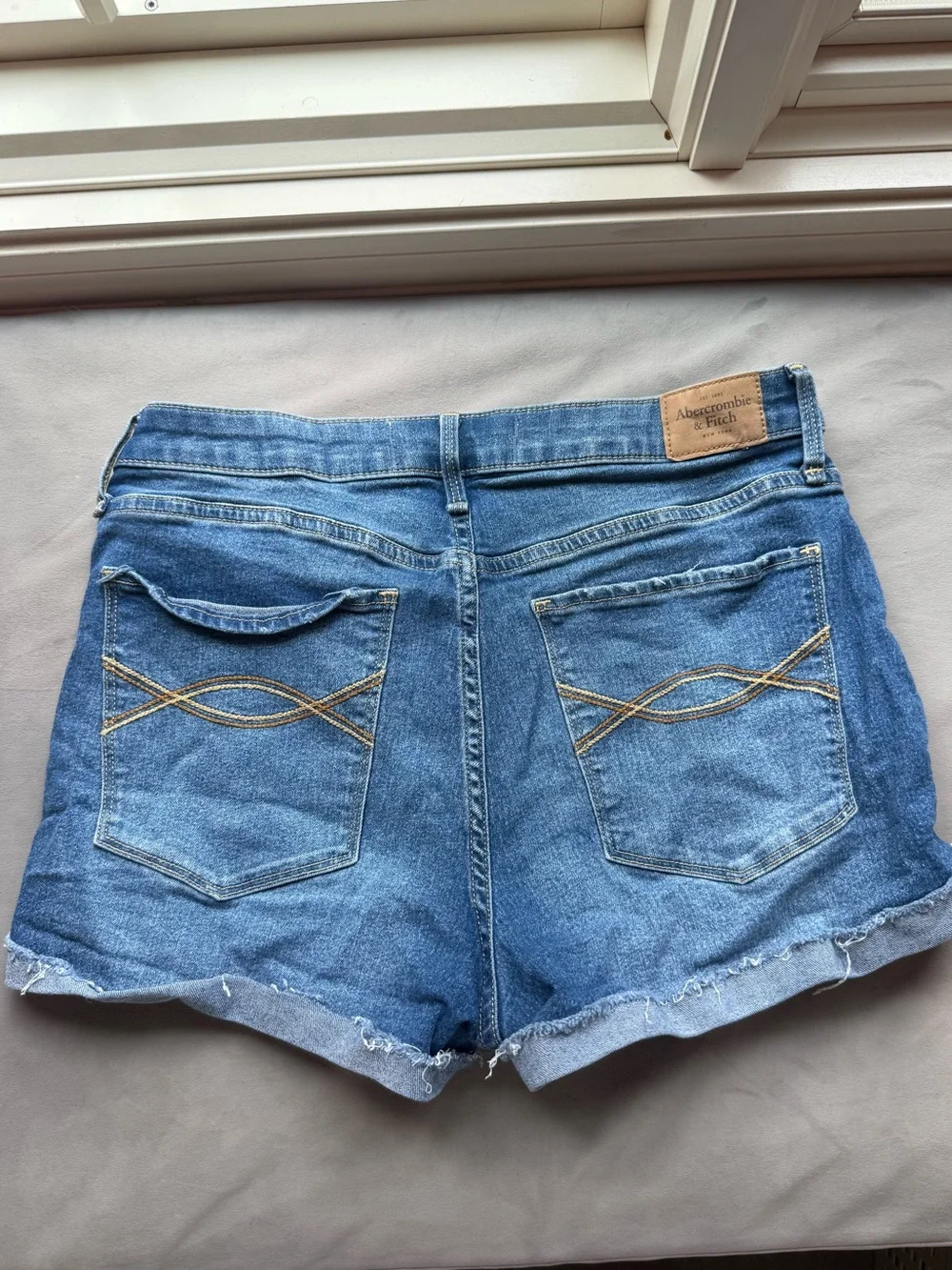 Abercrombie denim shorts